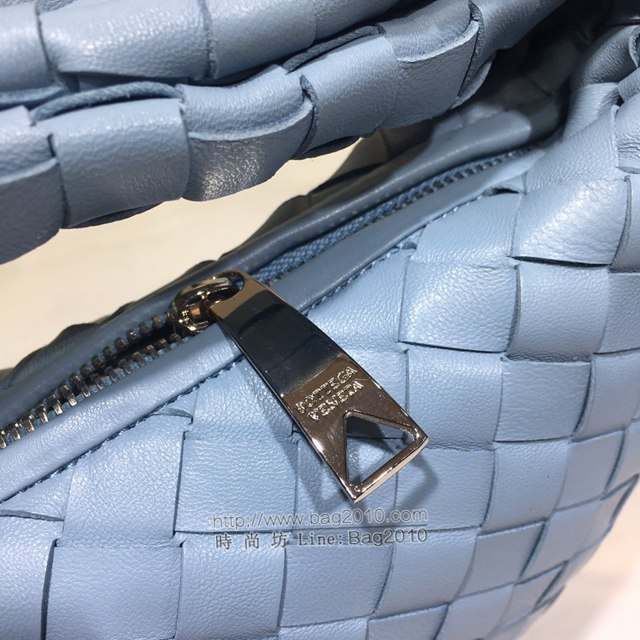 Bottega veneta高端女包 98080 寶緹嘉小號羊皮手工編織女包 BV爆款jodie新版本2代編織打結圓形hobo包  gxz1148
